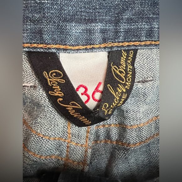 🍀Blade | OL Chalet Wash | 7M10331 | Lucky Brand Denim Blue Jeans 36”Wx34”L - Picture 7 of 17